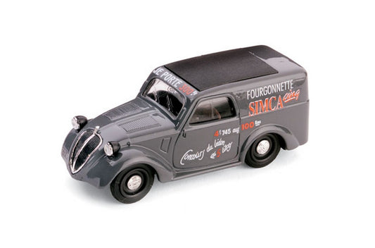 SCALE MODEL COMPATIBLE WITH SIMCA 5 VAN PARIS MOTOR SHOW 1936 1:43 BRUMM BM0244