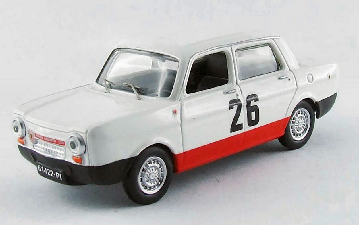 MODELLINO IN SCALA COMPATIBILE CON SIMCA ABARTH N.26 WINNER COLLI DI PISTOIA 1977 I.CHITI 1:43 BEST BT9513