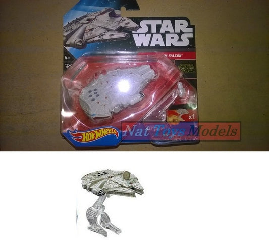 SCALE MODEL COMPATIBLE WITH Star Wars Millenium Falcon SPACESHIP Vechicles HOTWHEELS