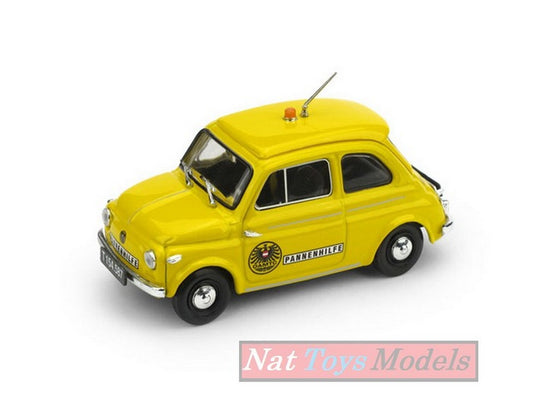 MODELLINO IN SCALA COMPATIBILE CON STEYR PUCH 500D 1959 OAMTC AUTOMOBIL CLUB AUSTRIA 1:43 BRUMM BM0589