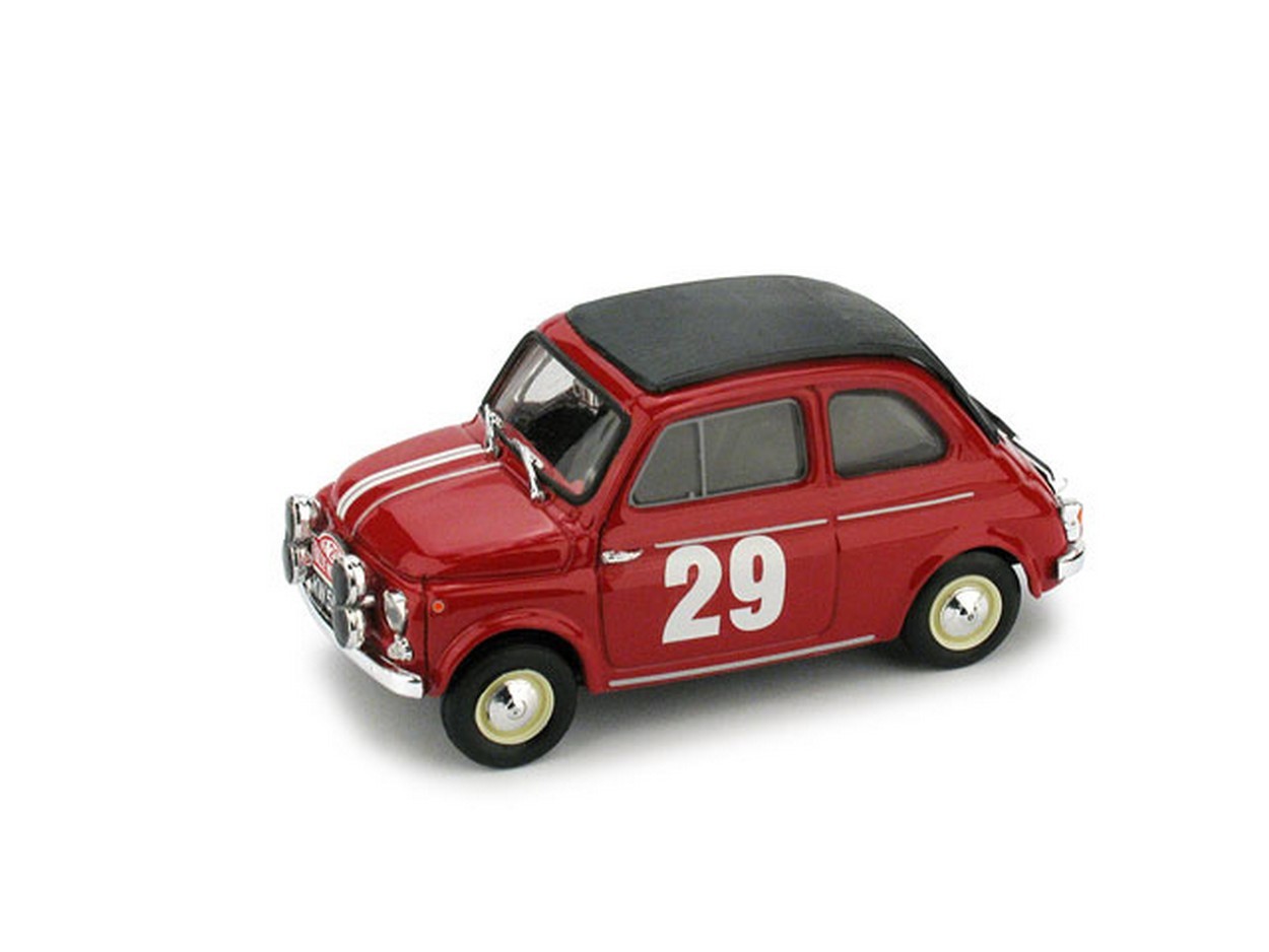 MODÈLE RÉDUIT COMPATIBLE AVEC STEYR PUCH 650 N.29 M.CARLO 1965 GAGNANT DE LA CLASSE ZASADA-OSINSKY 1:43 BRUMM BM0448