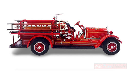 MODELLINO IN SCALA COMPATIBILE CON STUTZ MODEL C 1924 FIRE TRUCK 1:43 LUCKY DIE CAST LDC43006