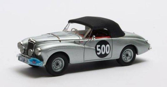 MODÈLE RÉDUIT COMPATIBLE AVEC SUNBEAM ALPINE N.500 RALLYE DES ALPES 1954 MOSS-CUTTS 1:43 MATRIX SCALE MODELS MXR41807-022