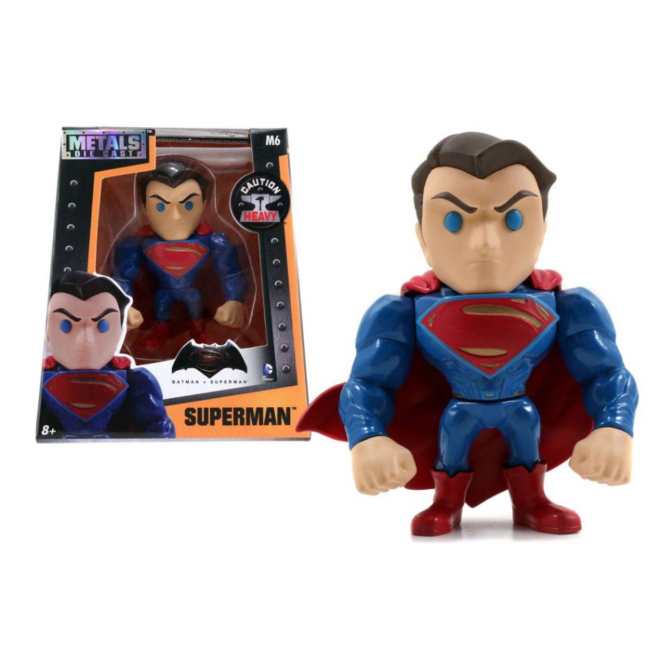 MODELLINO IN SCALA COMPATIBILE CON SUPERMAN ALTERNATE BATMAN VS SUPERMAN FIGURE cm10 JADA TOYS JADA97665