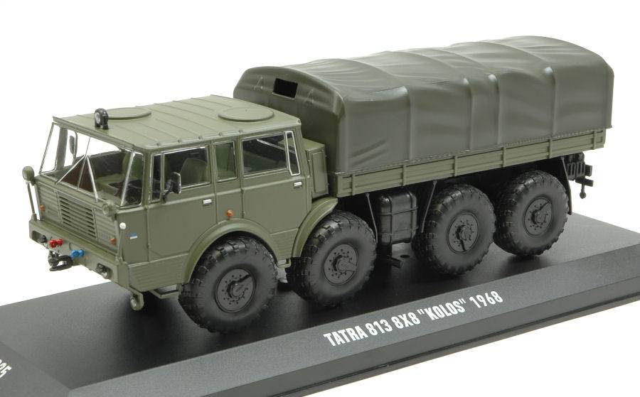 SCALE MODEL COMPATIBLE WITH TATRA 813 KOLOS MAES PILS 1968 REPRODUCTION 1:43 IXO MODEL TRU025