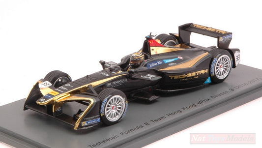 SCALE MODEL COMPATIBLE WITH TECHEETAH MA QING HUA 2016 N.33 Rd1 HONG KONG FORMULA "E" 1:43 SPARK MODEL S5916