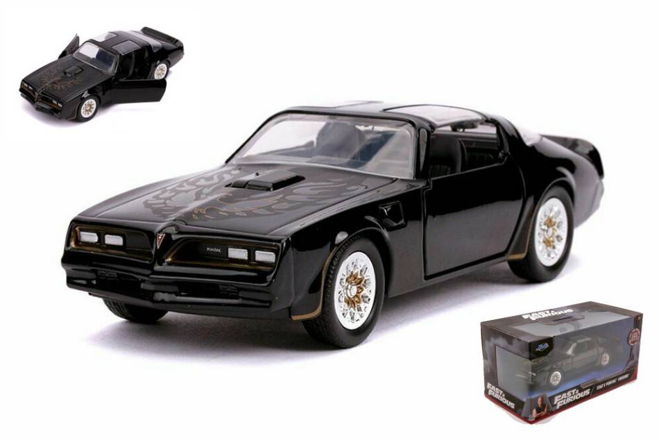 MODELE REDUIT COMPATIBLE AVEC TEGO'S PONTIAC FIREBIRD FAST &amp; FURIOUS NOIR 1:32 JADA TOYS JADA30763