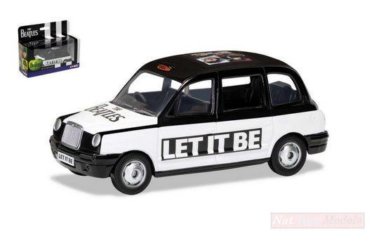 SCALE MODEL COMPATIBLE WITH THE BEATLES LONDON TAXI LET IT BE 1:36 CORGI CC85926