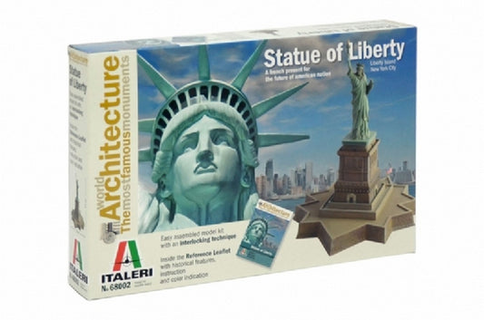 SCALE MODEL COMPATIBLE WITH THE STATUE OF LIBERTY KIT 15x17 cm ITALERI IT68002