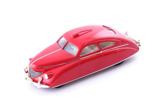 SCALE MODEL COMPATIBLE WITH THOMAS ROCKET CAR 1938 RED 1:43 AUTOCULT ATC04030