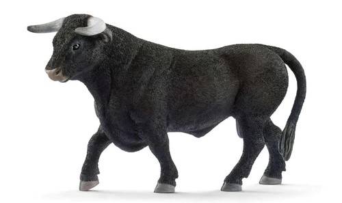 SCALE MODEL COMPATIBLE WITH SCHLEICH BLACK BULL SCH13875 3D MODEL FIGURES