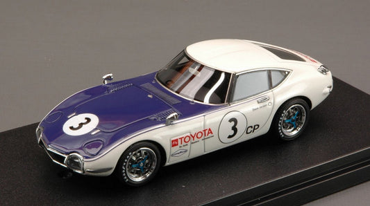 SCALE MODEL COMPATIBLE WITH TOYOTA 2000GT N.3 SCCA 1968 1:43 HPI RACING HPI8338