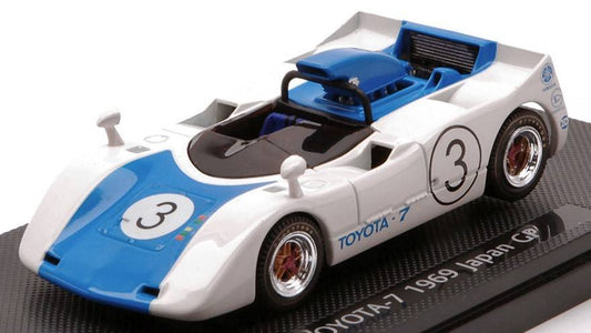 MODELLINO IN SCALA COMPATIBILE CON TOYOTA-7 N.3 JAPAN GP 1969 1:43 EBBRO EB44719