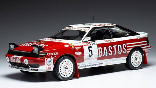 SCALE MODEL COMPATIBLE WITH TOYOTA CELICA GT-FOUR ST N.5 HASPENGAUW RALLY 1990 VERREYDT/BIAR 1:18
 IXO MODEL 18RMC119