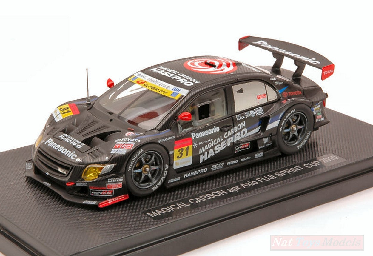 SCALE MODEL COMPATIBLE WITH TOYOTA COROLLA N.31 FUJI SPRINT CUP 2010 1:43 EBBRO EB44434