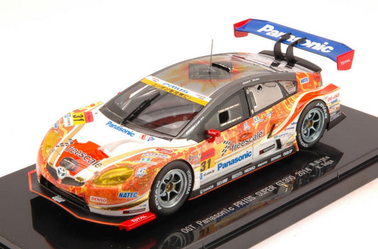 SCALE MODEL COMPATIBLE WITH TOYOTA PRIUS N.31 8th SUPER GT300 2014 M.NITTA-K.SAGA 1:43 EBBRO EB45080