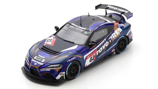 MODELLINO IN SCALA COMPATIBILE CON TOYOTA SUPRA GT4 N.83 3rd SP 10 CLASS 24 H NURBURGRING 2022 TONGES 1:43 SPARK MODEL SG854