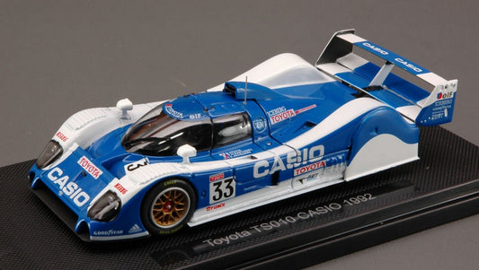 SCALE MODEL COMPATIBLE WITH TOYOTA TS010 N.33 2nd LM 1992 M.SEKIYA-P.RAPHANEL-K.ACHESON 1:43 EBBRO EB44588