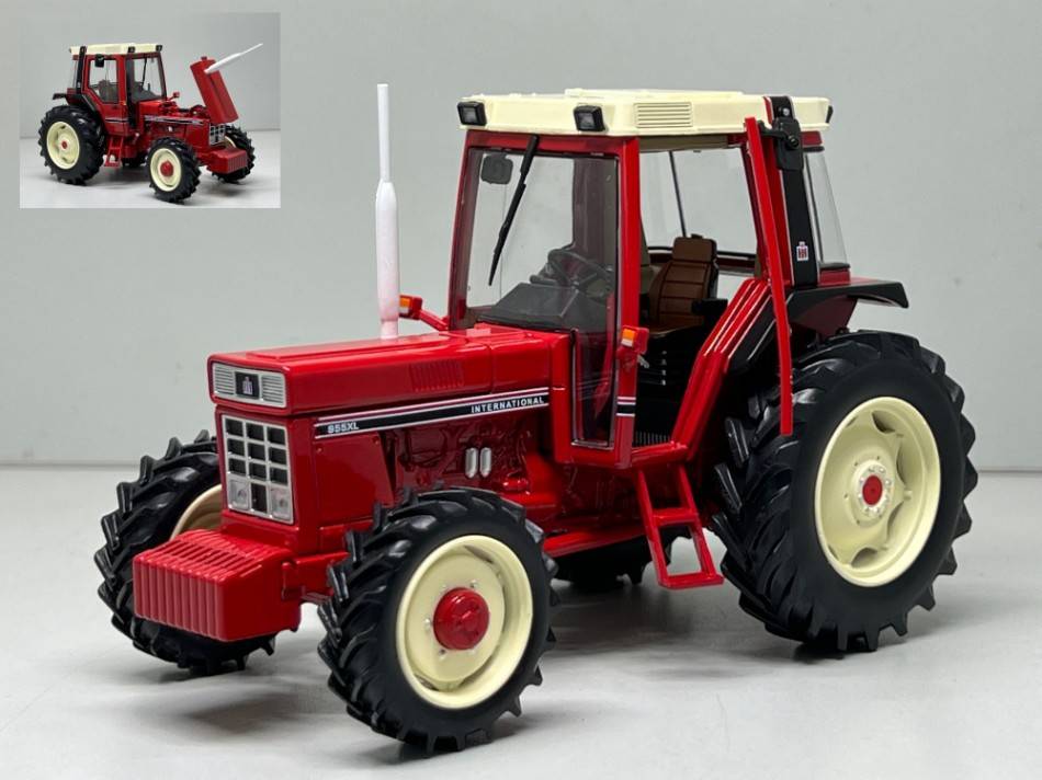 MODELLINO IN SCALA COMPATIBILE CON TRATTORE CASE IH 955XL 1:32 REPLICAGRI REPLI247