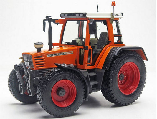 MODELLINO IN SCALA COMPATIBILE CON TRATTORE FENDT FAVORIT 509 C KOMMUNAL 1994-2000 1:32 WEISE-TOYS WEIS1111