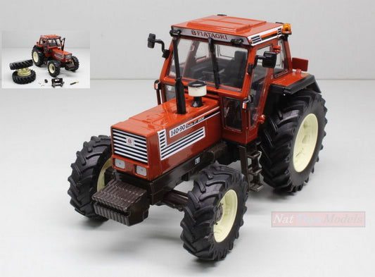 SCALE MODEL COMPATIBLE WITH FIAT 1490 90 DW TRACTOR 1:32 REPLICAGRI REPLI117