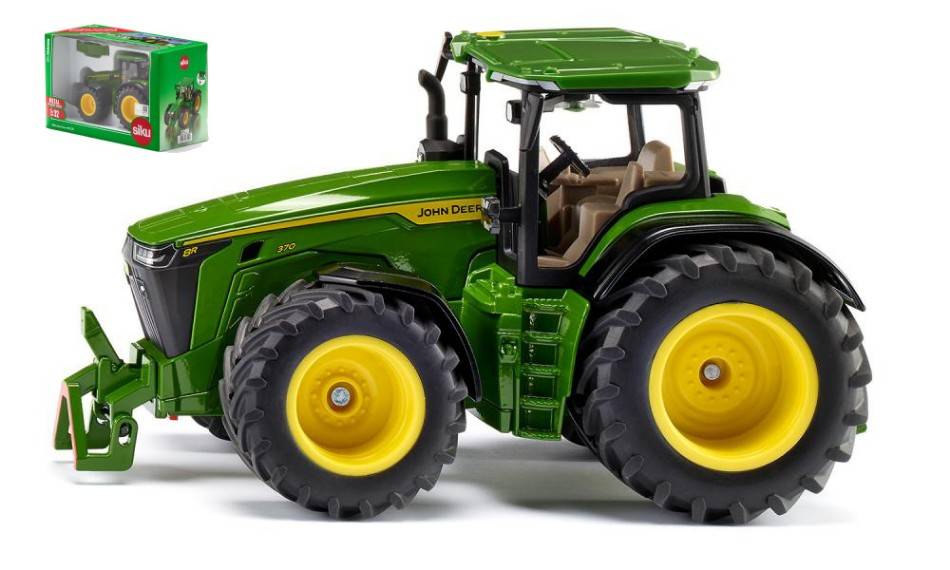 SCALE MODEL COMPATIBLE WITH JOHN DEERE BR 370 TRACTOR 1:32 SIKU SK3290