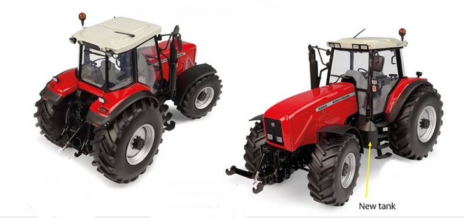 MODELLINO IN SCALA COMPATIBILE CON TRATTORE MASSEY FERGUSON 8280 X-TRA 1:32 UNIVERSAL HOBBIES UH5352