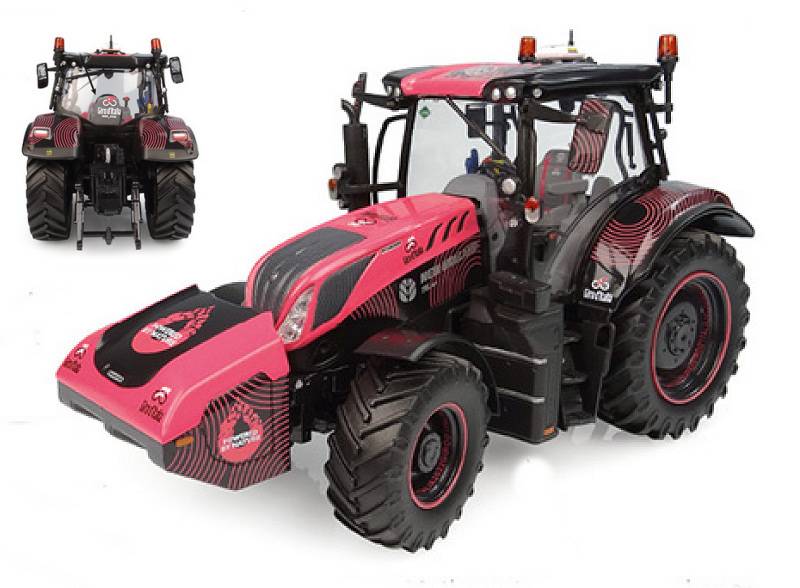 MODELE REDUIT COMPATIBLE AVEC TRACTEUR NEW HOLLAND T6.180 METHANE GIRO D'ITALIA 1:32 UNIVERSAL HOBBIES UH6467