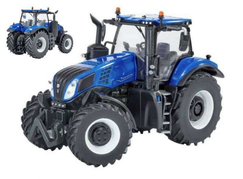 MODELLINO IN SCALA COMPATIBILE CON TRATTORE NEW HOLLAND T8.435 GENESIS 1:32 BRITAINS LC43339