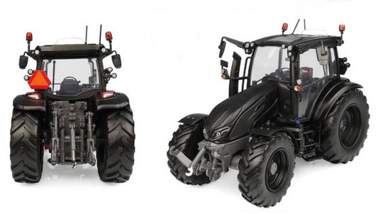 MODELLINO IN SCALA COMPATIBILE CON TRATTORE VALTRA G135 UNLIMITED MATT BLACK COLOR 1:32 UNIVERSAL HOBBIES UH6440