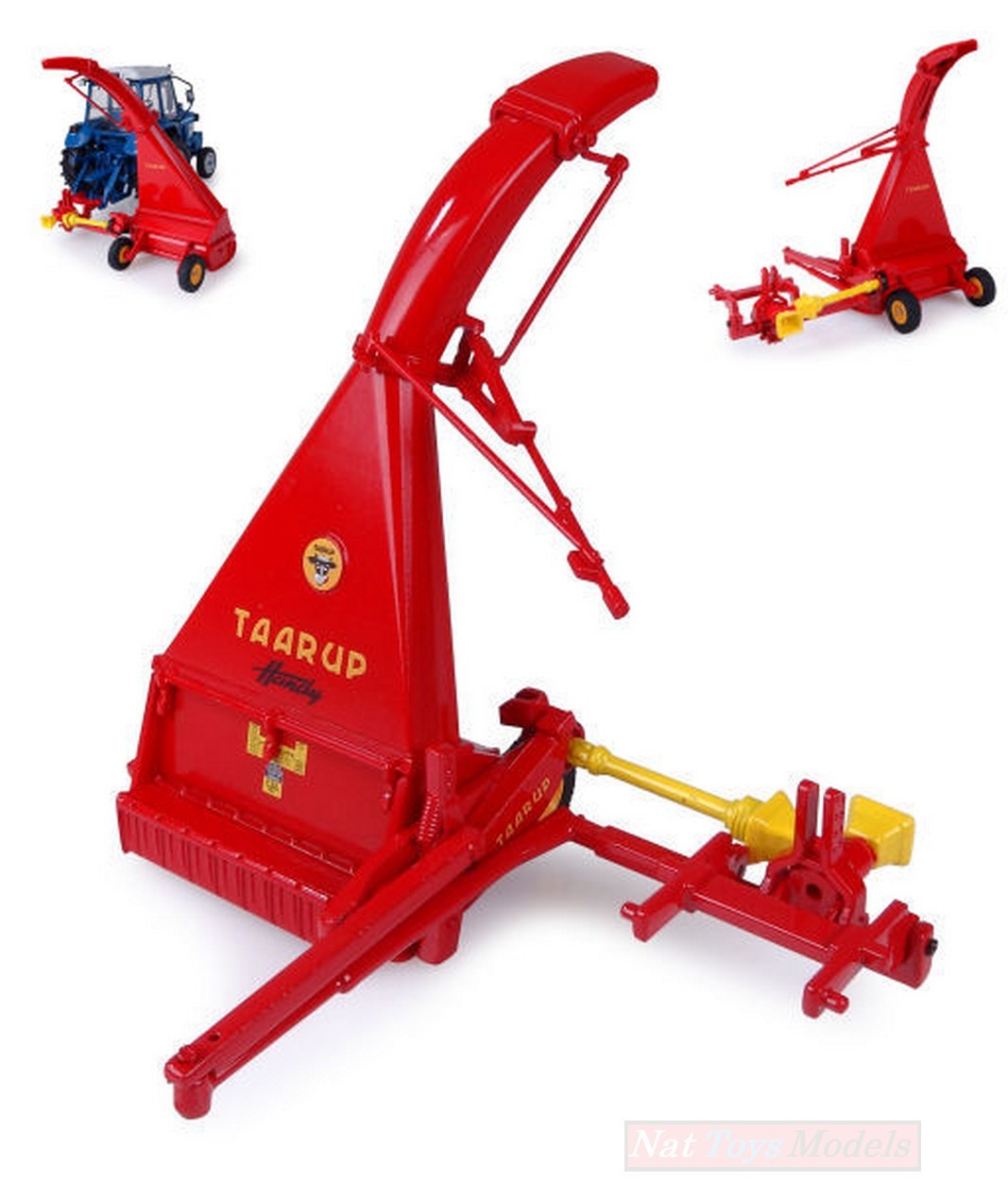 SCALE MODEL COMPATIBLE WITH FORAGE CHOPPER W/PTO (POWER TAKE OFF) TAARUP DM1350 1974 1:32 UNIVERSAL UH4965