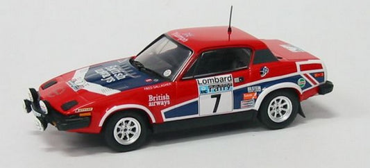 SCALE MODEL COMPATIBLE WITH TRIUMPH TR 7 N.7 4th RAC RALLY 1978 POND-GALLAGHER 1:43 TROFEU TF2003