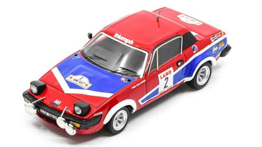 SCALE MODEL COMPATIBLE WITH TRIUMPH TR7 N.2 WINNER YPRES RALLY 1978 T.POND-F.GALLAGHER 1:43 SPARK MODEL S7056