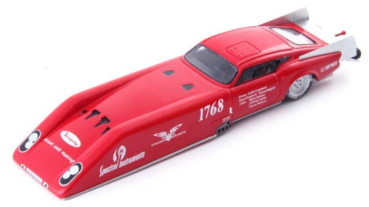 MODELLINO IN SCALA COMPATIBILE CON TRUMPH GT5/BFMS LANDRACER 1971 RED 1:43 AUTOCULT ATC07027