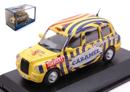 SCALE MODEL COMPATIBLE WITH TX4 TAXI TUNNOCKS CARAMEL 1:43 OXFORD OXF43TX4009