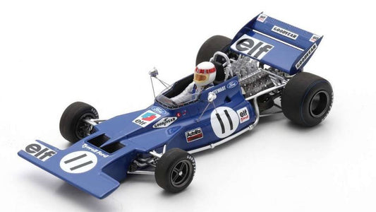 SCALE MODEL COMPATIBLE WITH TYRRELL 003 JACKIE STEWART 1971 N.11 WINNER MONACO GP 1:43 SPARK MODEL S7213