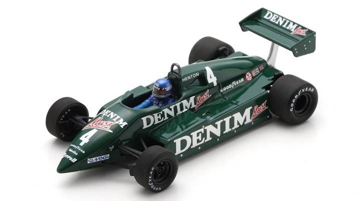 SCALE MODEL COMPATIBLE WITH TYRRELL 011 BRIAN HENTON 1982 N.4 ITALIAN GP 1:43 SPARK MODEL S7284