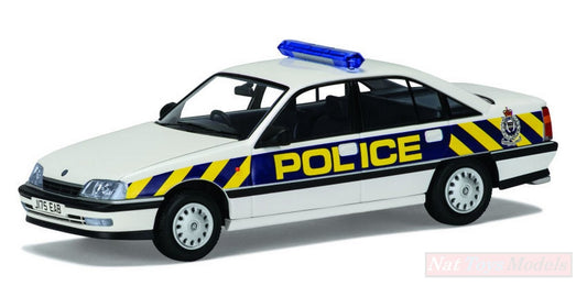 MODELLINO IN SCALA COMPATIBILE CON VAUXHALL CARLTON 2.6 Li POLICE 1:43 VANGUARDS VA14005