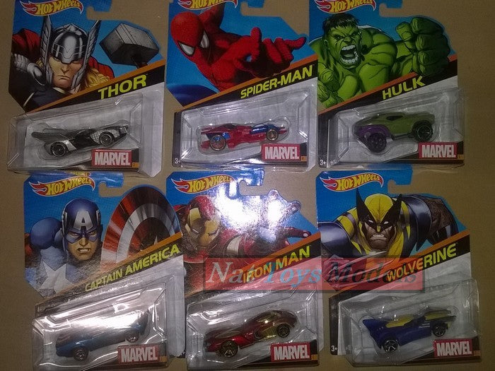 SCALE model COMPATIBLE WITH Marvel Figures Vehicles Complete collection Vehicles Pz.6 1:64 HOTWHEELS