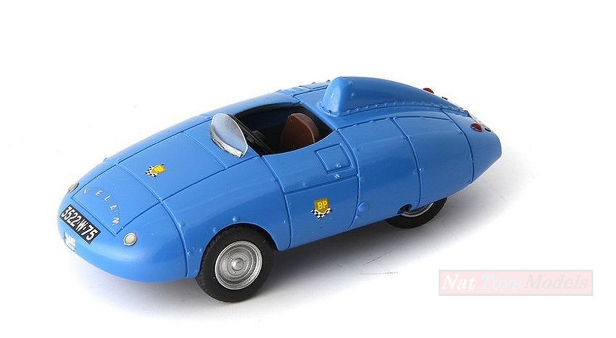 MODELLINO IN SCALA COMPATIBILE CON VELAM ISETTA VOITURE DE RECORD 1957 LIGHT BLUE 1:43 AUTOCULT ATC07009