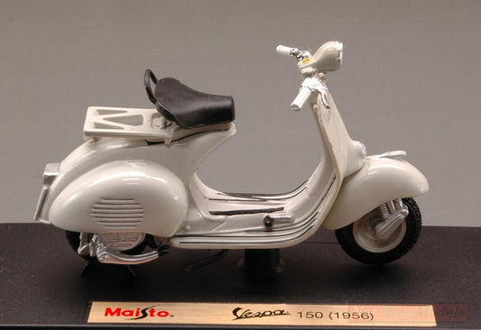 SCALE MODEL COMPATIBLE WITH VESPA 150 1956 1:18 MAISTO MI3134