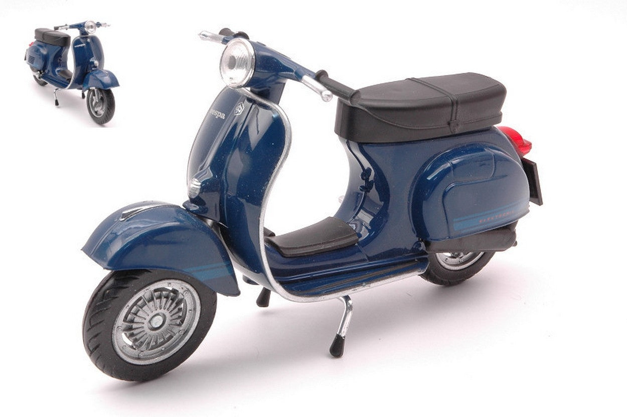 MODELLINO IN SCALA COMPATIBILE CON VESPA ET3 PRIMAVERA 1976 BLUE 1:12 NEW RAY NY57853BL