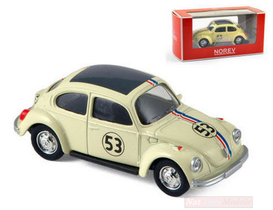 SCALE MODEL COMPATIBLE WITH VW BEETLE 1303 N.53 1973 1:64 NOREV NV310502