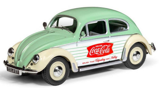 SCALE MODEL COMPATIBLE WITH VW BEETLE COCA COLA 1:43 CORGI CC01201 MODEL