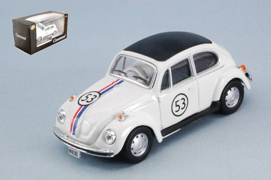 SCALE MODEL COMPATIBLE WITH VW BEETLE HERBIE N.53 1:43 CARARAMA CA4-11840