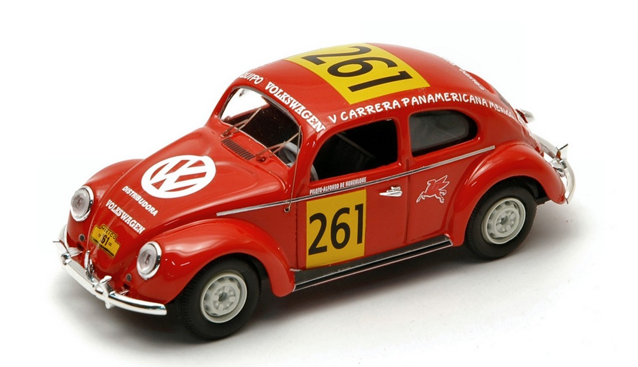 SCALE MODEL COMPATIBLE WITH VW BEETLE N.261 78th C.PANAMERICANA 1954 DE HOHENLOHE-ALVAREZ 1:43 RIO RI4197