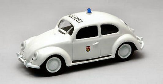 MODELLINO IN SCALA COMPATIBILE CON VW BEETLE POLIZEI 1:43 RIO RI4180