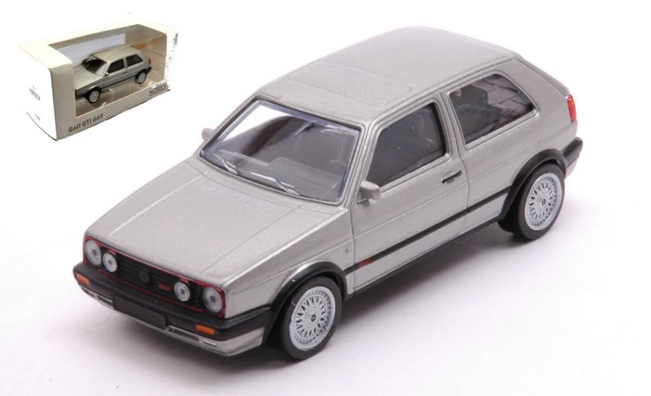 SCALE MODEL COMPATIBLE WITH VW GOLF GTI G60 1990 SILVER 1:43 NOREV NV840066