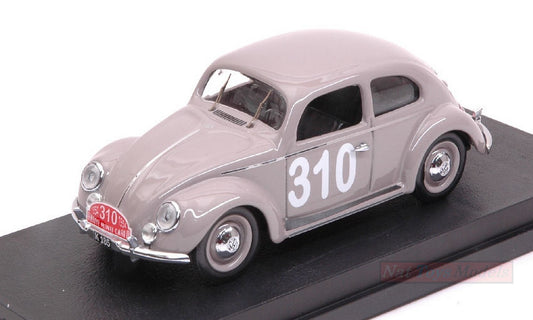 MODELE REDUIT COMPATIBLE AVEC VW COCCINELLE N.310 248ème MONTE CARLO 1954 P.MOURIER-B.RAMSING 1:43 RIO RI4558