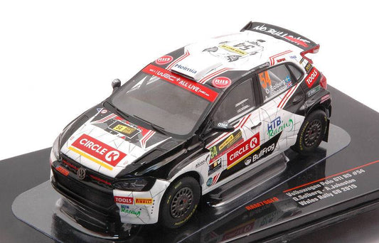 MODELLINO IN SCALA COMPATIBILE CON VW POLO GTI R5 N.54 RALLY WALES 2019SOLBERG/JOHNSTON 1:43 IXO MODEL RAM796LQ